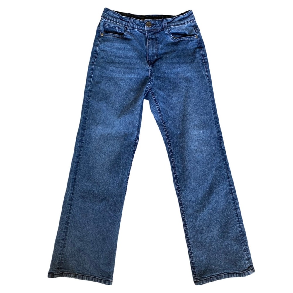Gabba Straight Leg Medium Dark Wash Blue Denim Jeans 25 Scandigirl Normcore Work